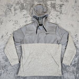 Nike Drifit Gray Hoodie Sweater Sweatshirt Size XL